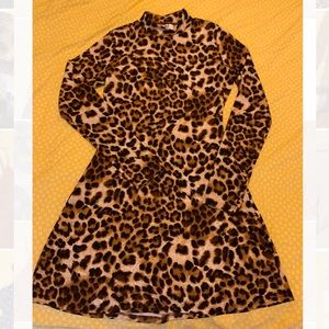 Reformation Cheetah Mini Dress